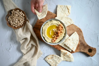 houmous pita Hummus with Pita